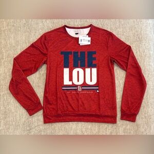 Men’s Size Medium FOCO St Louis Cardinals “The Lou” Sweatshirt Pullover Shirt